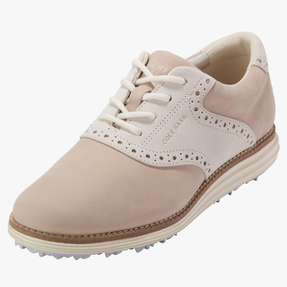 Brand New - Cole Haan Womens Originalgrand Saddle Golf Sneaker - Size 6.5B